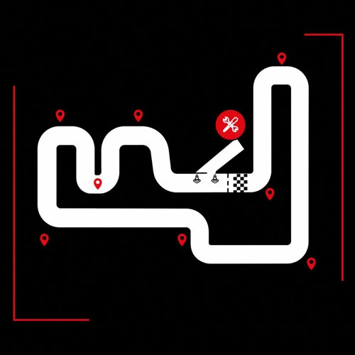 JoziKart PE Track Layout